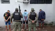 Grupo é preso suspeito de roubo a motorista de aplicativo em Teresina após ação policial