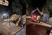 Grávida e homem morrem em grave acidente entre carro e caminhão em São Bonifácio