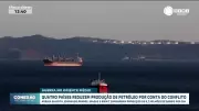 Guerra no Oriente Médio leva a corte de 6,7 milhões de barris de petróleo por dia