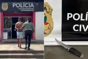 Homem com sete condenações é preso por tentativa de homicídio a facadas em Pariquera-Açu