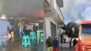 Homem incendeia casa e bar após recusa de relacionamento a três no Sertão da Paraíba