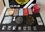 Homem reincidente é preso por tráfico de drogas em Boa Vista, Roraima