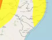 Inmet emite alerta de chuvas intensas para 59 municípios de Alagoas nesta quinta-feira