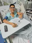 Jovem com doença rara aprovado em medicina após fazer ENEM no hospital