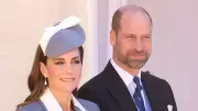 Kate Middleton recebe presidente da Nigéria com vestido que homenageia cultura africana