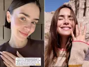 Lily Collins recupera anel de noivado roubado após quase três anos em Hollywood