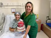 Medula doada pela mãe 'pega' no aniversário da filha em Natal