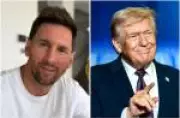 Messi gera polêmica ao aplaudir discurso de Trump sobre guerra com Irã na Casa Branca