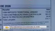 Moradores de Avaré questionam cobrança de taxa de iluminação pública no IPTU sem serviço disponível