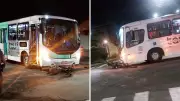 Motociclista de 56 anos morre em colisão com ônibus público em Taubaté