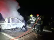 Motorista morre carbonizado após colisão frontal com caminhão na BR-153, em Brasilândia do Tocantins