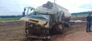 Motorista morre em colisão frontal entre caminhões na BR-070 em Mato Grosso
