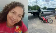 Mulher de 55 anos morre em colisão entre carreta e moto na BR-304 em Mossoró