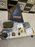 Mulher é presa por tráfico de drogas após operação policial em Bocaiuva