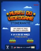 Museu do Videogame Itinerante retorna ao Taubaté Shopping com exposição interativa