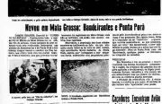 Neve em Mato Grosso: o histórico fenômeno de 1975 que surpreendeu o estado