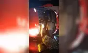 Ônibus tomba e é atingido por caminhão na SP-310 em Uchoa; 13 feridos e um em estado grave