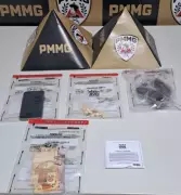 PM apreende drogas e prende dois por tráfico em Governador Valadares