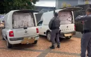 Polícia apreende grande carga de cigarros contrabandeados na SP-300 em Araçatuba
