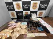 Polícia Civil apreende R$ 15 mil em operação contra agiotagem e armas ilegais em SP