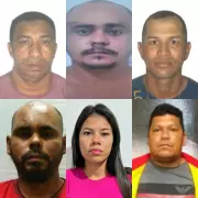 Polícia Civil do Amazonas divulga imagens de seis suspeitos na morte de cabo da PM em Tefé