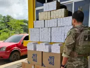 PRF apreende 12 mil maços de cigarros contrabandeados em ações na BR-364 no Acre