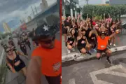 Professor organiza corrida entre bares para comemorar aniversário em Cuiabá