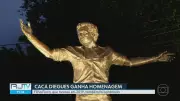 Rio de Janeiro inaugura estátua em homenagem ao cineasta Cacá Diegues no Alto da Boa Vista