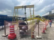 Sabesp avança com travessia subaquática para levar água de Cubatão ao Guarujá