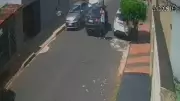 Vídeo flagra assassinato de motociclista e tiro que atingiu nádegas de morador em Uberlândia