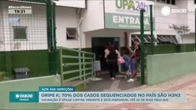 70% dos casos de gripe no Brasil são H3N2; vacina eficaz está disponível