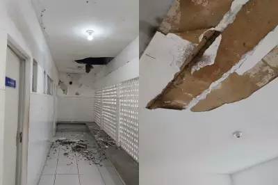 Acidente em UBS de Teresina: três pacientes feridos após queda de forro de gesso