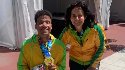 Atleta paralímpico de 18 anos de Itapetininga conquista ouro na Argentina