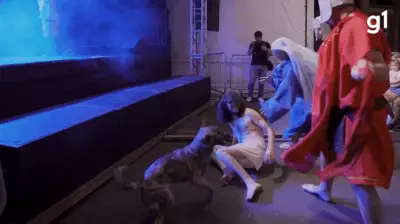 Cadelinha que 'defendeu' Jesus em peça é adotada em Sapiranga após reviravolta