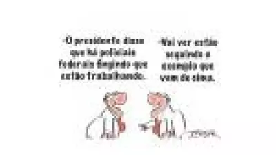Charge do J.Caesar: 27 de abril critica política e economia do Brasil