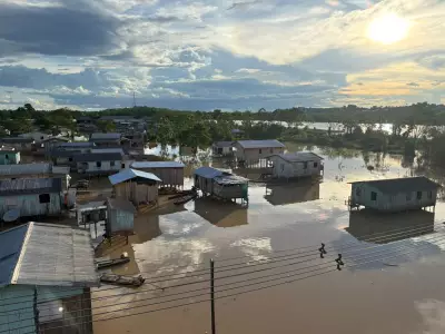 Cheia do Rio Juruá atinge mais de 3 mil pessoas no interior do Acre