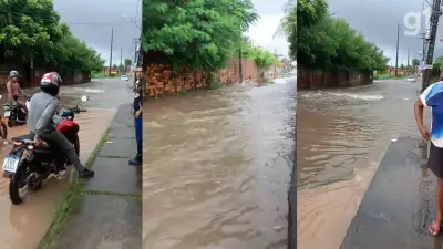 Chuva intensa em São Luís causa alagamentos graves e deixa carros ilhados em vias