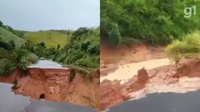 Chuvas intensas rompem trecho da MA-245 e isolam municípios no Maranhão
