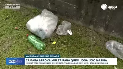 Câmara aprova multa para descarte irregular de lixo em vias públicas