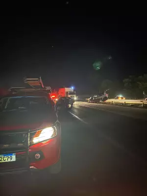 Colisão frontal na MG-050 em Itaúna deixa uma pessoa morta e outra gravemente ferida