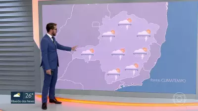 Defesa Civil de BH emite alerta de chuva intensa com ventos fortes e raios