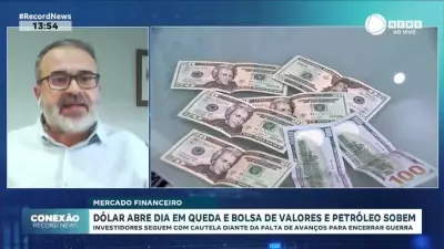 Dólar cai e Bolsa sobe em dia de cautela com guerra no Oriente Médio