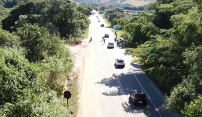Drones da PM Rodoviária de Campinas fiscalizam rodovias e autuam 136 condutores em teste