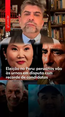 Eleições no Peru enfrentam problemas logísticos e adiam resultado para segunda-feira