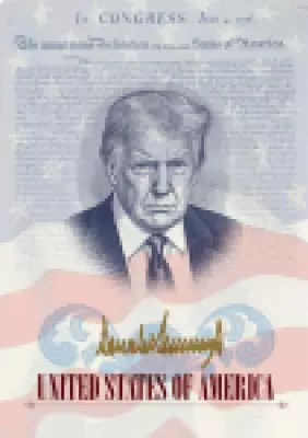 EUA emitirão passaportes com rosto e assinatura de Donald Trump