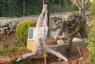 É #FAKE: Imagem de militar israelense com estátua de Jesus no Líbano foi criada por IA