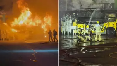 Food truck pega fogo em Ceilândia; uma pessoa fica ferida