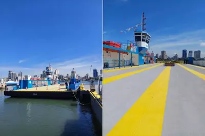 Governo de SP entrega balsa modernizada para travessia entre Santos e Guarujá