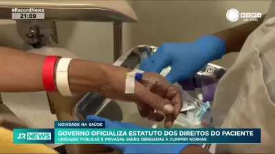 Governo oficializa Estatuto dos Direitos do Paciente com obrigações para unidades públicas e privadas