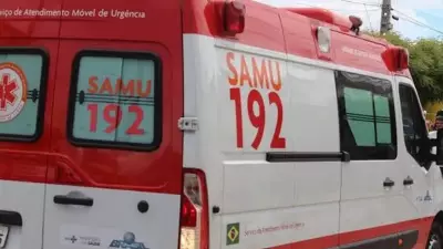 Homem sofre amputação do antebraço após cair de trem em movimento em Várzea da Palma